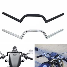 Universal Motorcycle M Handlebar 7/8" 22mm Stainless steel Cafe Racer Drag Bar