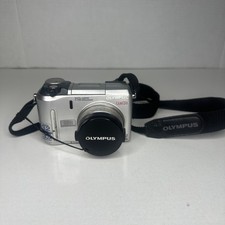 Olympus C-740 Ultra Zoom Digital Camera Vintage Silver Untested