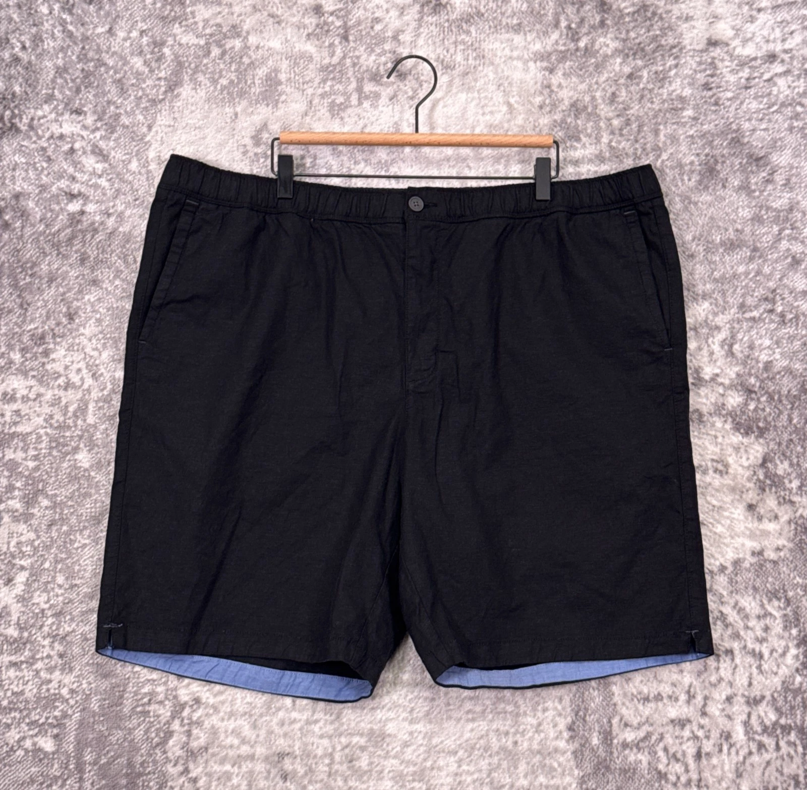 Tommy Bahama Linen in Paradise Shorts 2XLB Mens Black