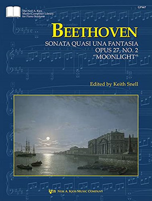 Beethoven: Sonata quasi una Fantasia, Op. 27, No. 2 - Sheet music NEW Beethoven,
