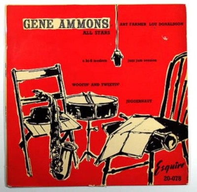 Gene Ammons' All Stars - A Hi Fi Modern Jazz Jam Session (10'', Album, Mono) (Nea