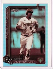 2025 Topps Chrome Update Series - Mike Yastrzemski #USC44 Sepia Refractor