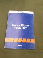 FIAT NUOVA RITMO 105 TC MANUALE DI ASSISTENZA TECNICA ORIGINALE