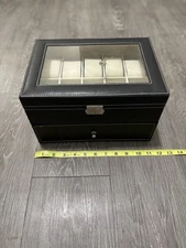 Locking Watch, Jewelery And Belt Box 