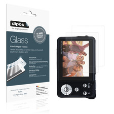 2x protective film for Rollei Compactline 880 matte glass protection