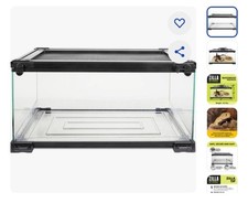 Zilla QuickBuild Terrarium 20in x 12in x 10in with Easy Clean Bedding Tray