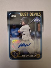 2024 Topps Pro Debut - Joe Redfield #PD-5 Autographs (AU, RC)