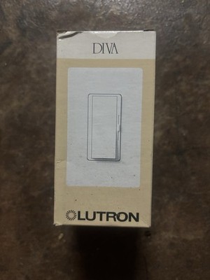 Lutron Dvlv-600p-la Diva 450-watt Single Pole Magnetic Low-voltage Dimmer Light