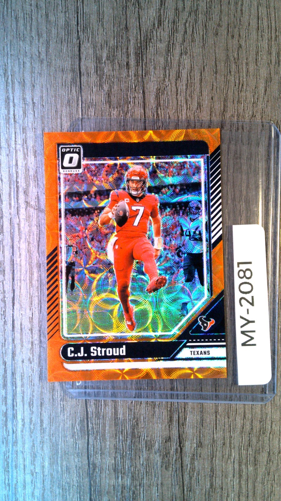 CJ STROUD 2024 OPTIC #76 ORANGE SCOPE 71/79