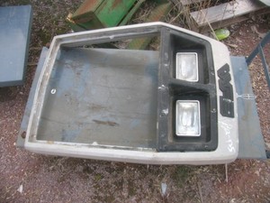White Tractor Grill Nose Grille 2-135 2-155