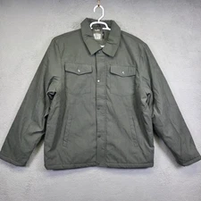 Mack Russo Range Jacket Mens 2XL Green Insulated Lightweight Minimalist Shacket