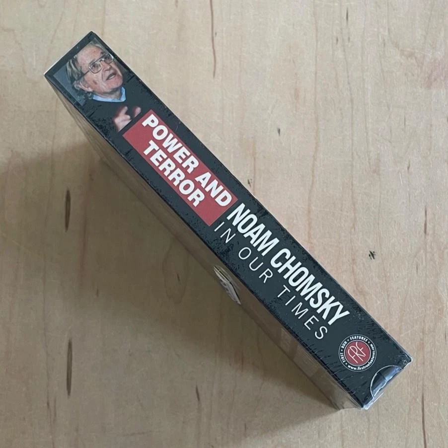 POWER AND TERROR: NOAM CHOMSKY IN OUR TIMES (2002) Sealed VHS Politics Documenta - Image 4 of 4