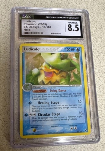 Ludicolo graded CGC 8.5 for sale on eBay