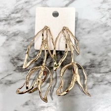 Blossoming Tulip Flower Earrings