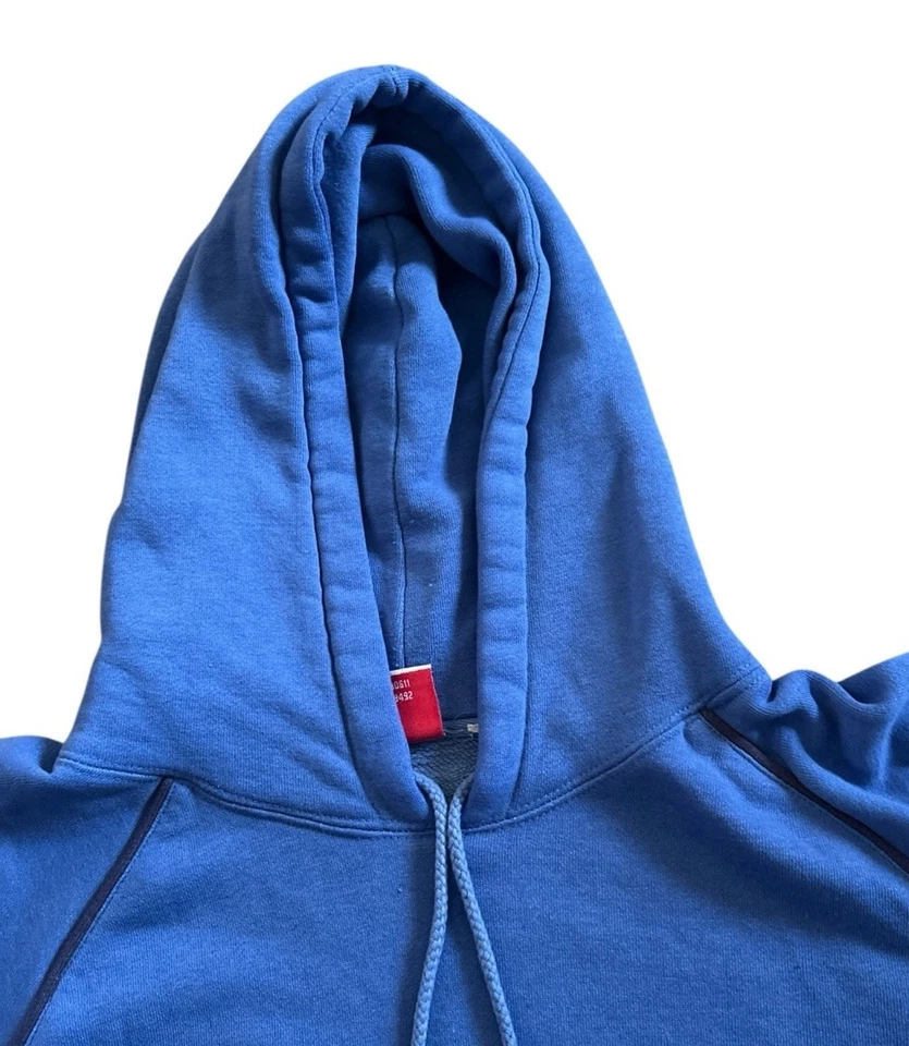 Sudadera con Capucha Freshjive De Colección Para Hombre Talla M/L Logo Bordado Azul Patín Foto 3 de 4