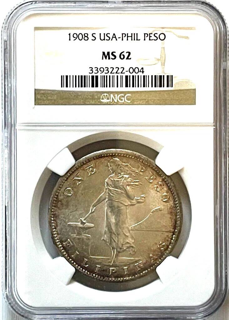 Silver 1908 Year U.S. Philippine Coins (1898-1946) for sale | eBay