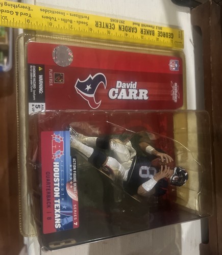 Vtg McFarlane Sports Picks David Carr NFL Houston Texans action figures