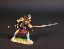 JOHN JENKINS JAPANESE SAMURAI GMP-22MA MINAMOTO CLAN SAMUARI RETAINER WITH NAGAM