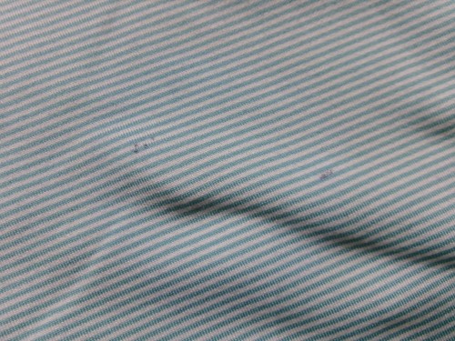 Camisa polo de golf Peter Millar para hombre mediana comodidad de verano azul a rayas rendimiento - Imagen 7 de 17