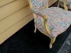 50924 Pair French Country Style Bergere Armchair Chairs  — photo 8