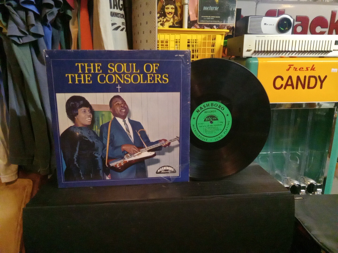 The Soul Of The CONSOLERS  RARE Vinyl Soul Black Gospel Lp NASHBORO