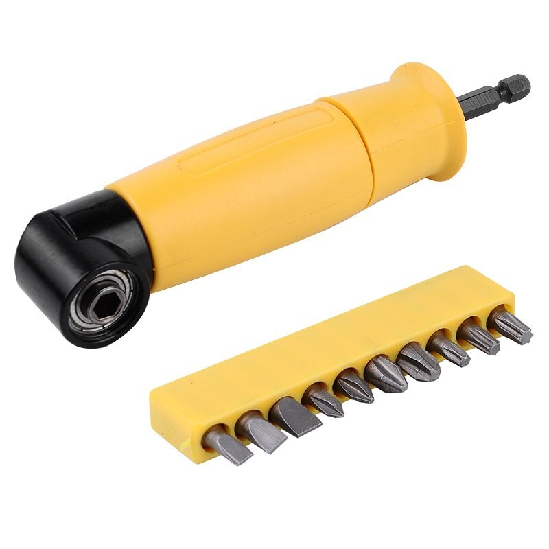 Sknrlko Bit-Halter Schlüsselanhänger 12-tlg - Quick Change Bit Halterung Mit 1/4 Zoll Aufnahme