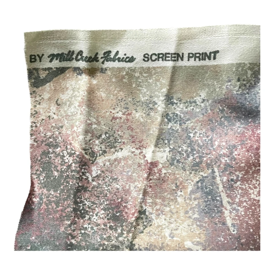 Restos de tela abstracta vintage 3 piezas retro interior exterior resistente a las manchas Foto 2 de 4