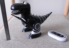 Sharper Image Interactive RC Dinosaur Robot Robotosaur Radio Controlled Toy