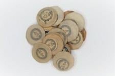 12 Ligne NOS Open Face Glass Pocket Watch Crystals- Beveled Edge