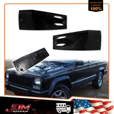 For 84-96 Jeep Cherokee 86-92 Comanche 84-90 Wagoneer Smoke Lens Side Marker Set