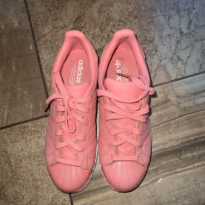 Size 7.5 - adidas Superstar Pink | eBay