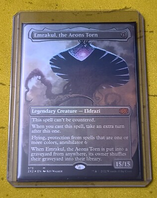 Emrakul,the Aeons Torn　拡張Foil FOIL Emrakul, The Aeons Torn- PSA Graded EX-MT- Rise of the
