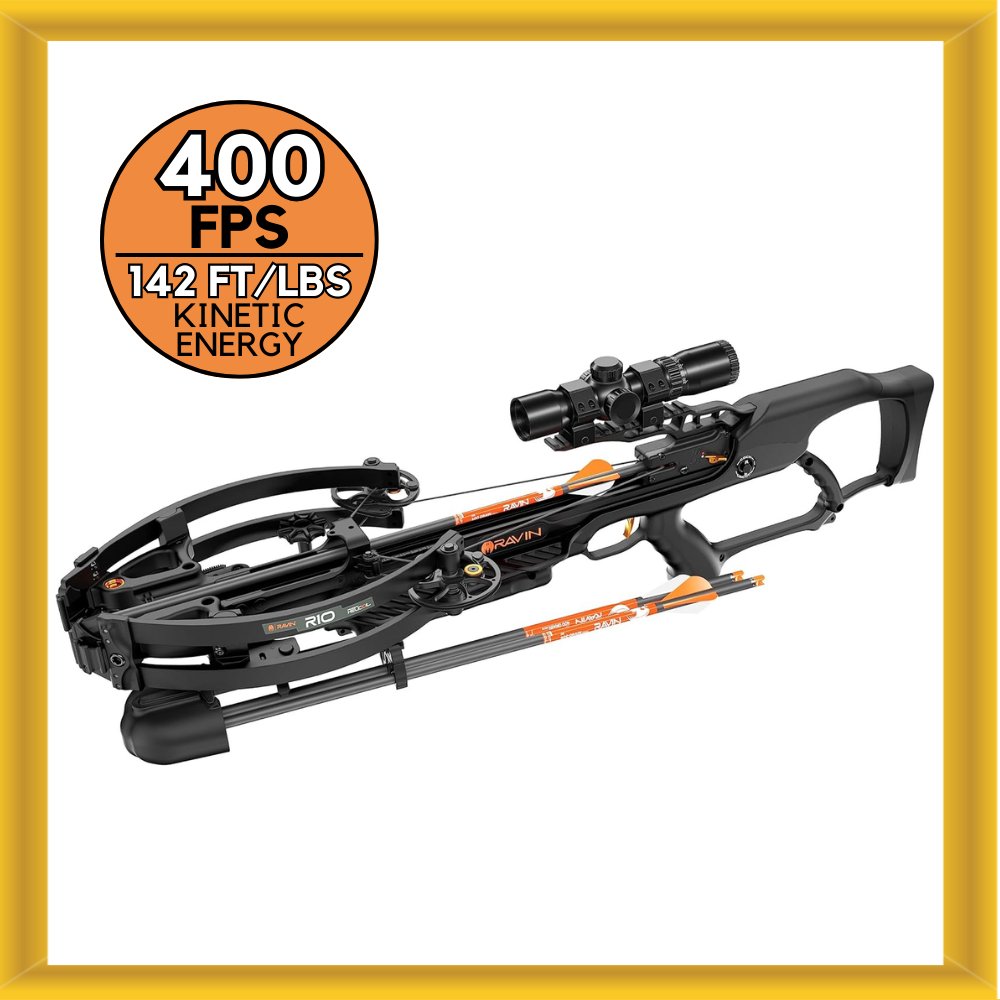 Ravin R10 33 Inch 400 FPS Crossbow Package R014 w/ HeliCoil