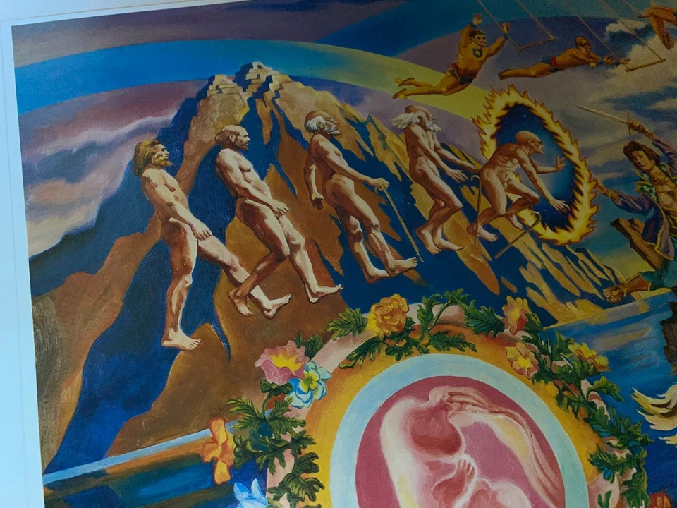 The DOORS Art Print FULL CIRCLE Litografia Edição Oficial Placa de Artista Assinada - Imagem 3 de 4