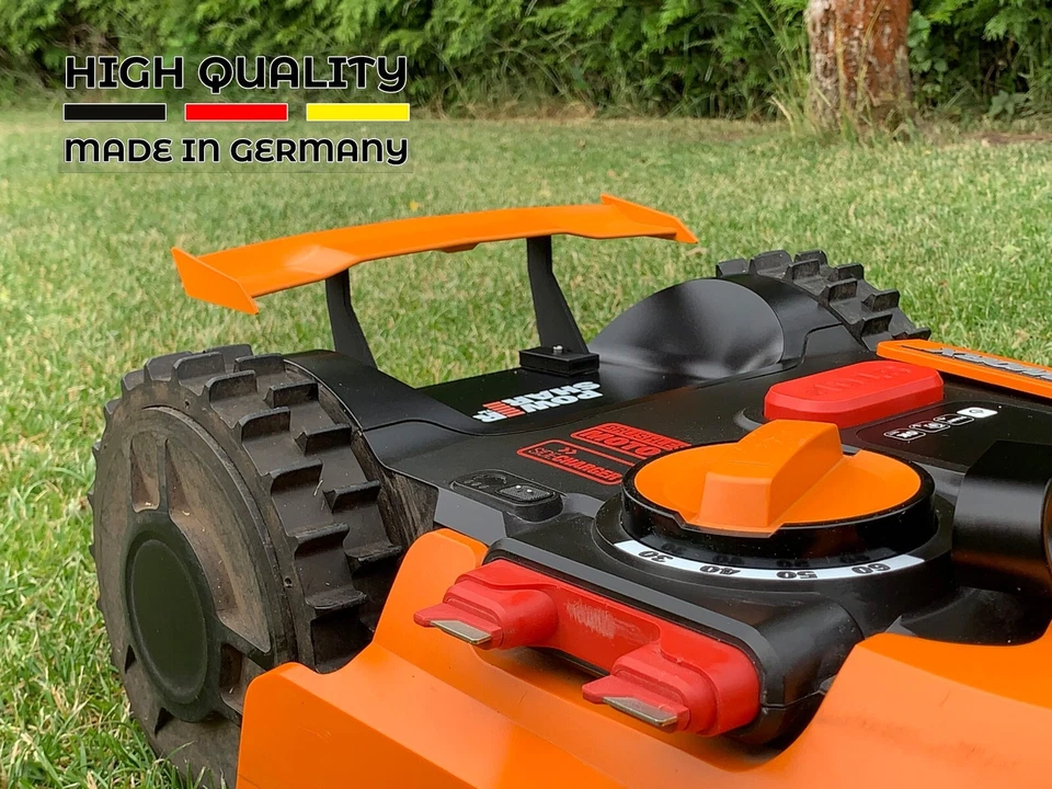 Spoiler Heckspoiler f. Mähroboter z.B. WORX Landroid, Segway Navimow !BAUSATZ!