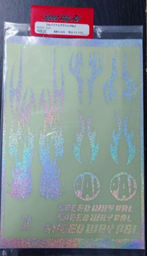 (Speed Way Pal PA065-2SH) Bling Bling Graphic Sticker/Decal #2 - Made in Japan - Picture 1 of 3