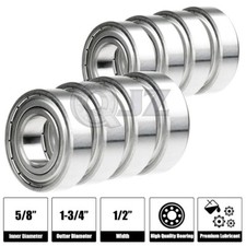 8x 1633-ZZ Ball Bearing 1.75in x 0.625in x 0.5in ZZ 2Z Free Shipping NEW