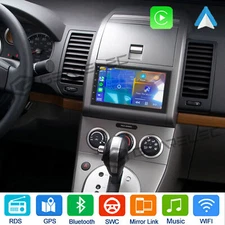 For 2007-2012 Nissan Sentra 7" Wifi Android 13 Carplay Car Stereo Radio GPS Navi