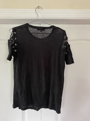 Iro Linen Top With Grommet Accent Sz Small orig. $400