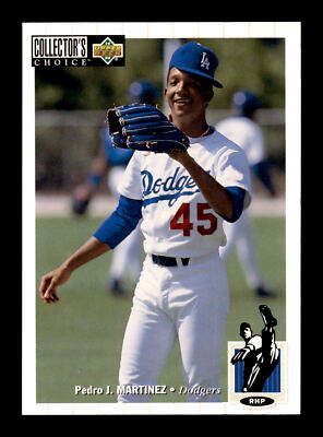 メジャーリーグ　カード　Pedro Martinez 1994 Collector's Choice #189 Pedro Martinez Los Angeles Dodgers