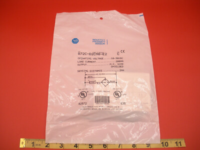 Allen Bradley 872C-D2CN8-E2 Ser C Proximity Sensor Switch sd 2mm 10 ...