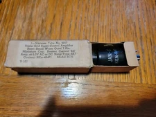 Ken-Rad NOS JAN-CKR-6K7 Vacuum Tube Tested