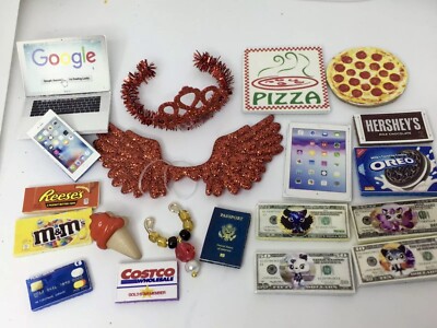 Accessories for Mini Pet Shop Custom A5 Wings 20 pcs PET/LOL DOLL  NOT INCLUDED