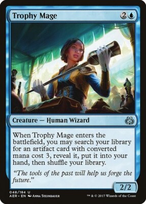 Trophy Mage 1x  MtG Aether Revolt SP/NM