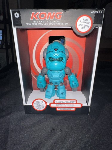 Blue Braha Children’s Die Cast Action Figurine Kong Moveable Body New Mint - 第 1/4 張圖片