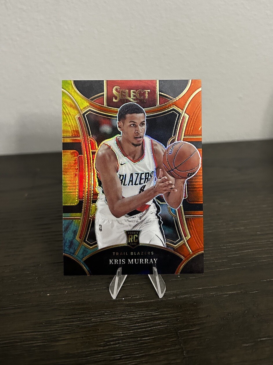 2023-24 Panini Select Kris Murray Tie Dye /25 Mezzanine Rookie SP 🔥 Blazers