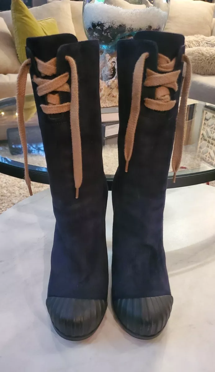 Fendi hotsell blue boots