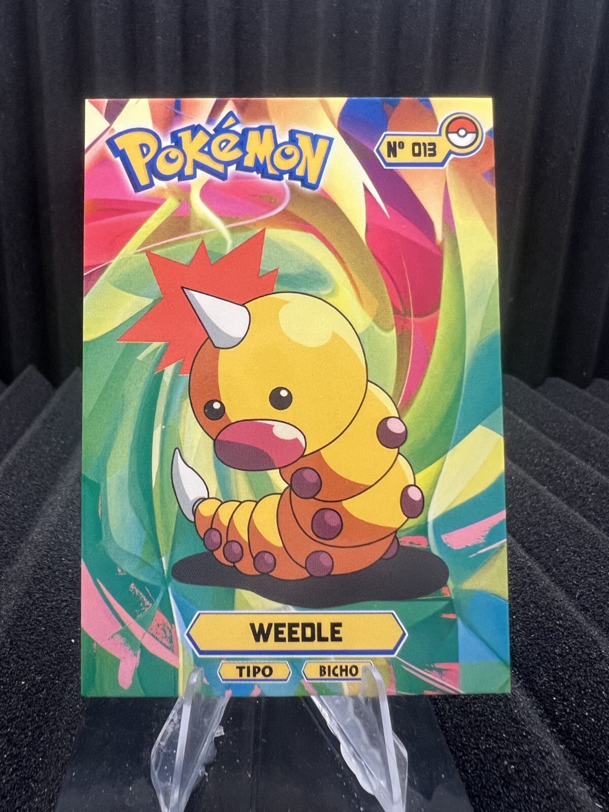Weedle #13 - Card Tops Pokedex Database 2024 - Pokemon Card NM