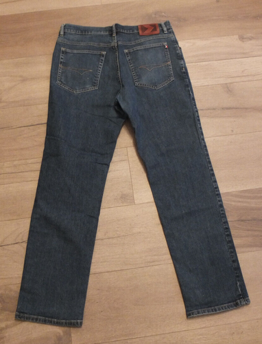 PECKOTT Jeans En Denim Stretch W 34 L 30 TOP Bleu - Bild 5 von 8