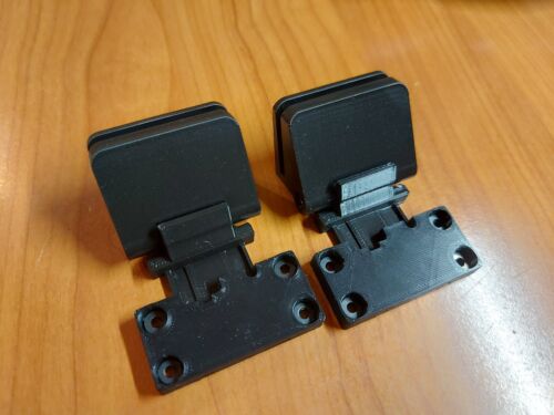 FULL KIT Dust Cover Hinge SCHARNIERE Brackets THORENS TD125 TD 125 MKII MK2 - Picture 3 of 23